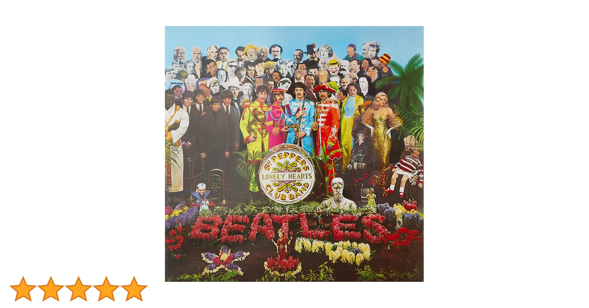 稀少オランダオリジナルBeatlesサージェントペパーズビートルズレコード Amazon.co.jp: Sgt. Pepper's Lonely Hearts Club Band: ミュージック
